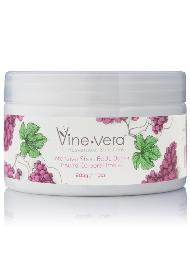 Voorbijganger Groot universum financieel Intensive Shea Body Butter | Products | Vine Vera Resveratrol Skin Care